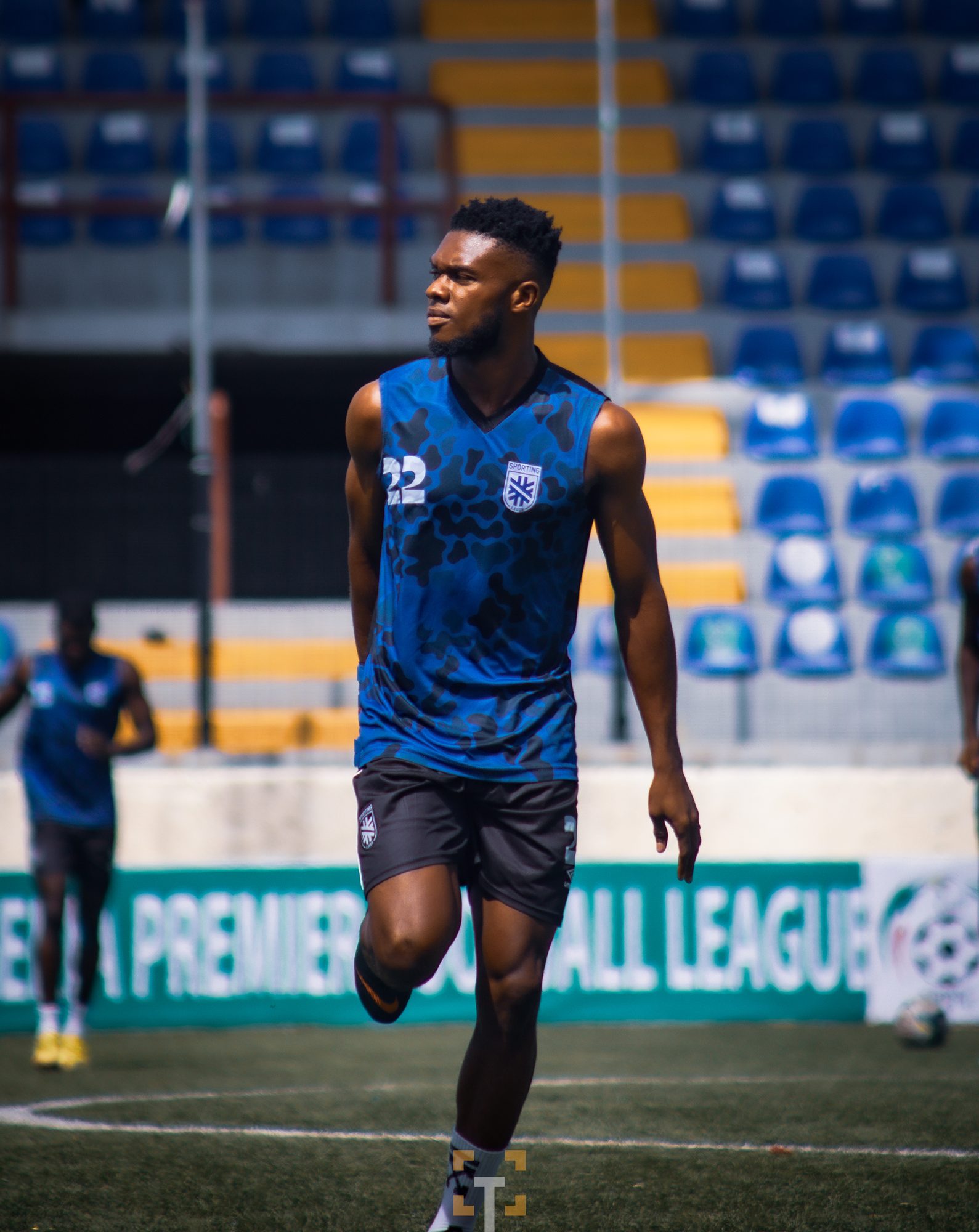Football player portrait - NPFL